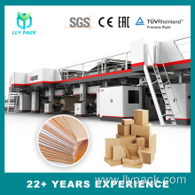 Automatic 3 ply corrugated carton production line